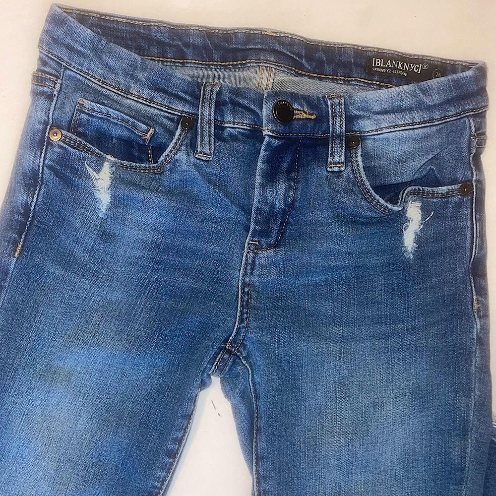 Blank NYC Skinny Classique Jeans Medium Wash Size 26